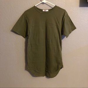 EPTM Fashion Original Long Curved Hem Scoop TShirt